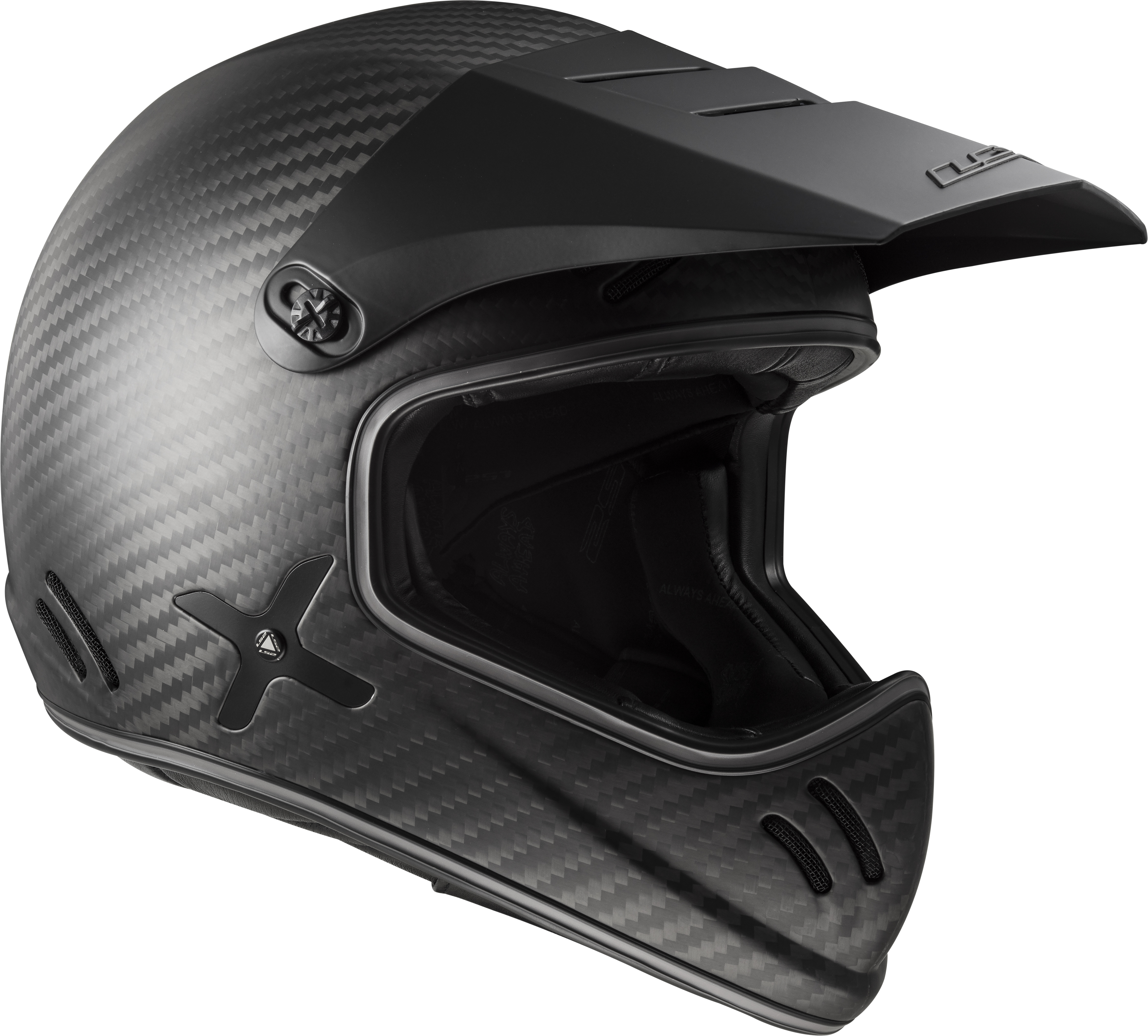 LS2 - Casque MX471 Xtra Solid Noir Mat / Carbone