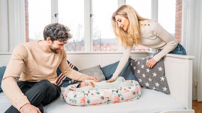 EcoViking Organic Babynest Cover Rose Garden