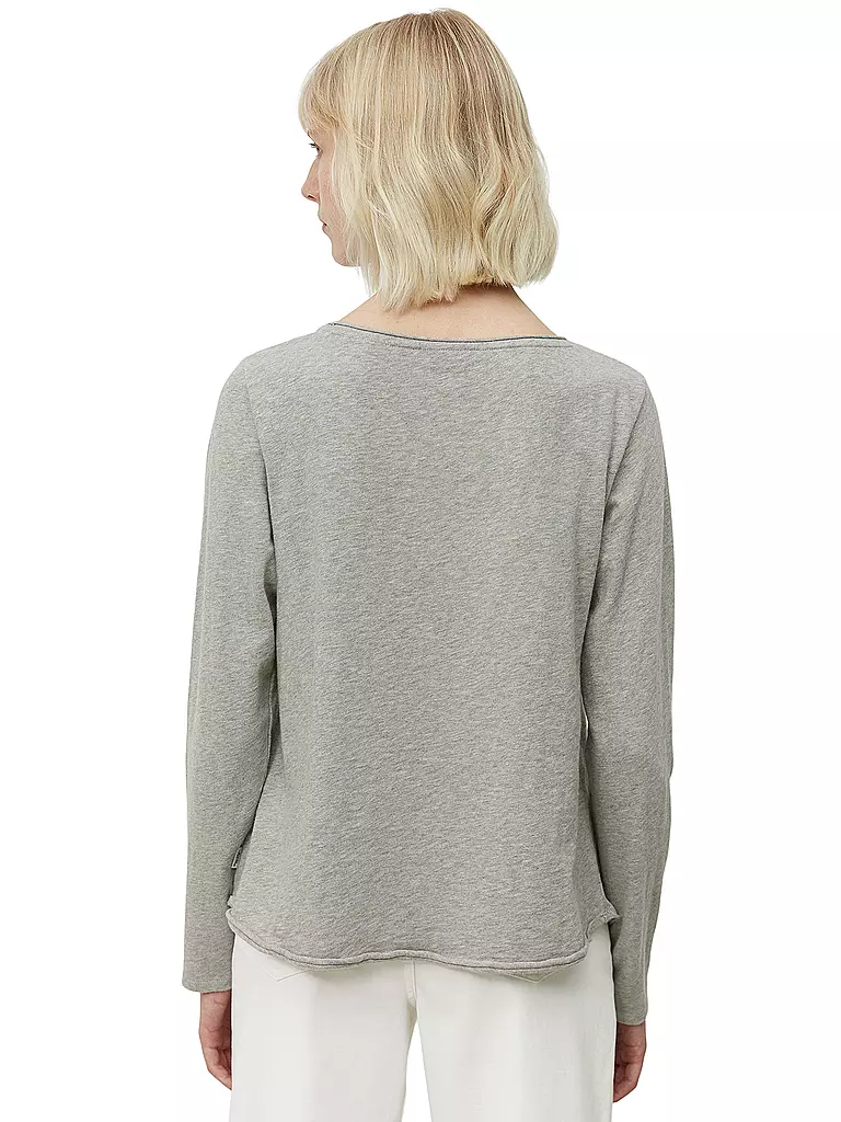 MARC O' POLO DENIM Langarmshirt  grau