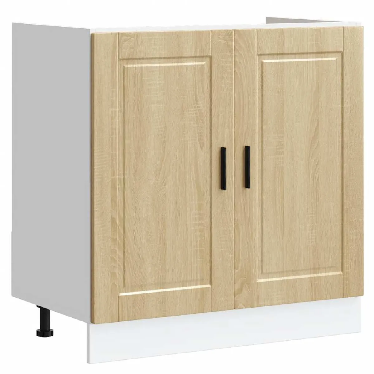 vidaXL Meuble sous évier Porto chêne sonoma
