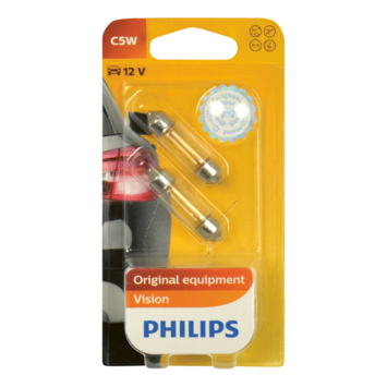 Philips autolampen C5W Vision 12844B2 2 stuks