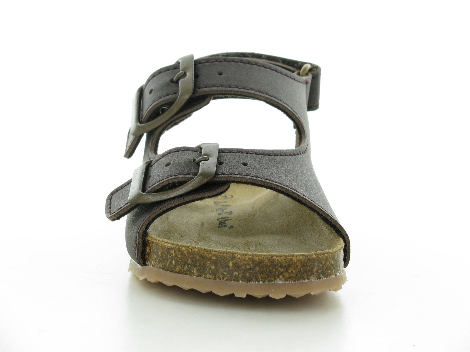 Chili-08779 Cuir gras Marron Foncé