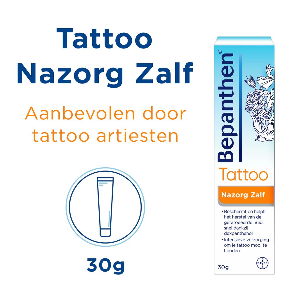 Bepanthen Tattoo nazorg zalf (30 gr)