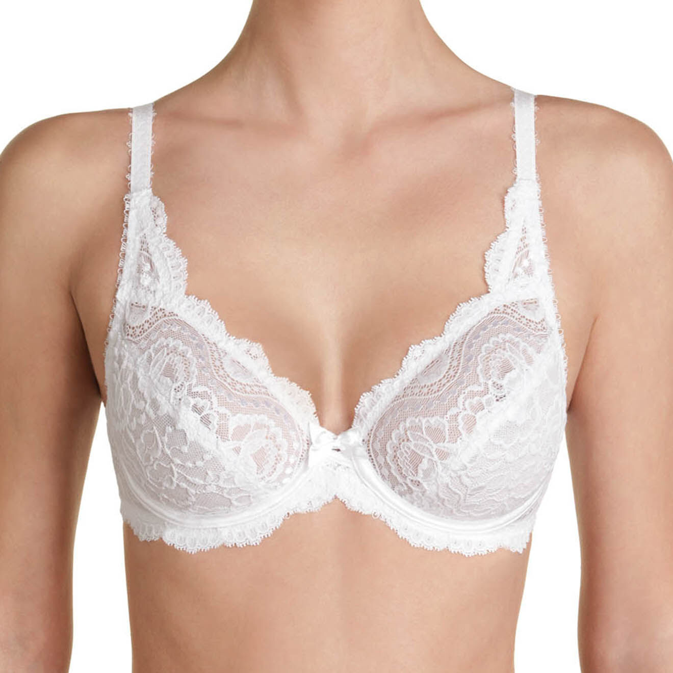 Playtex Soutien-Gorge emboîtant Flower Elegance blanc