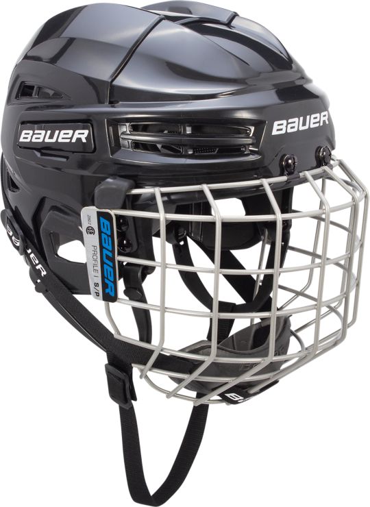 BauerIMS 5.0 Helmet Combo - schwarz