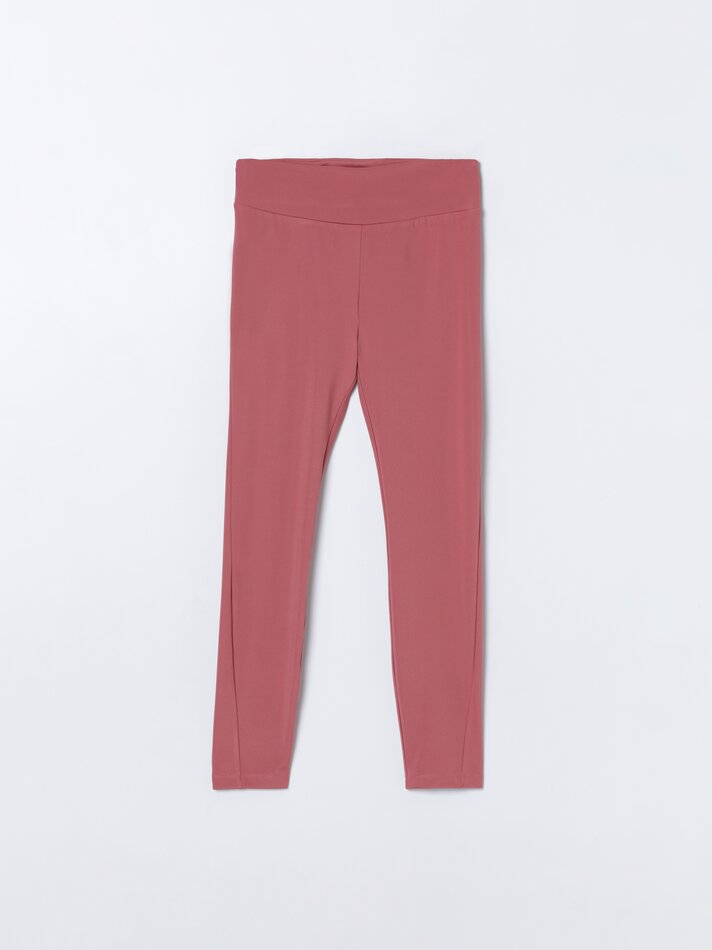 Calça legging esportiva básica - Terracota