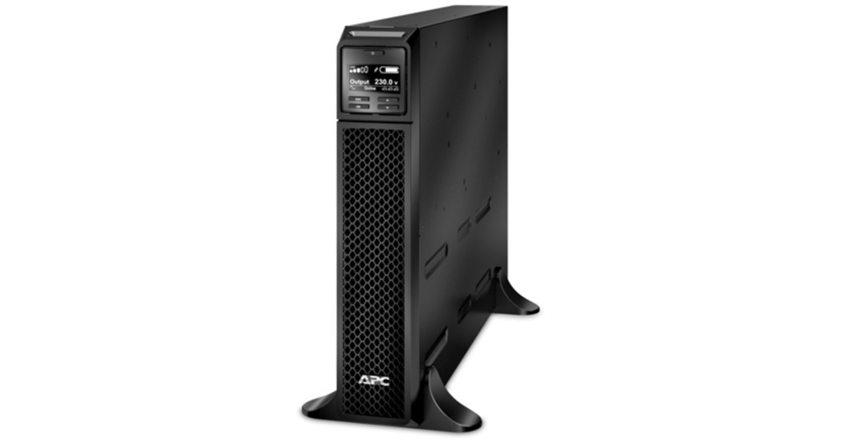 APCSmart-UPS On-Line SRT3000XLW-IEC ups  (Zwart, 3000VA, 6x C13, 2x C19 uitgang, 208V/230V input)