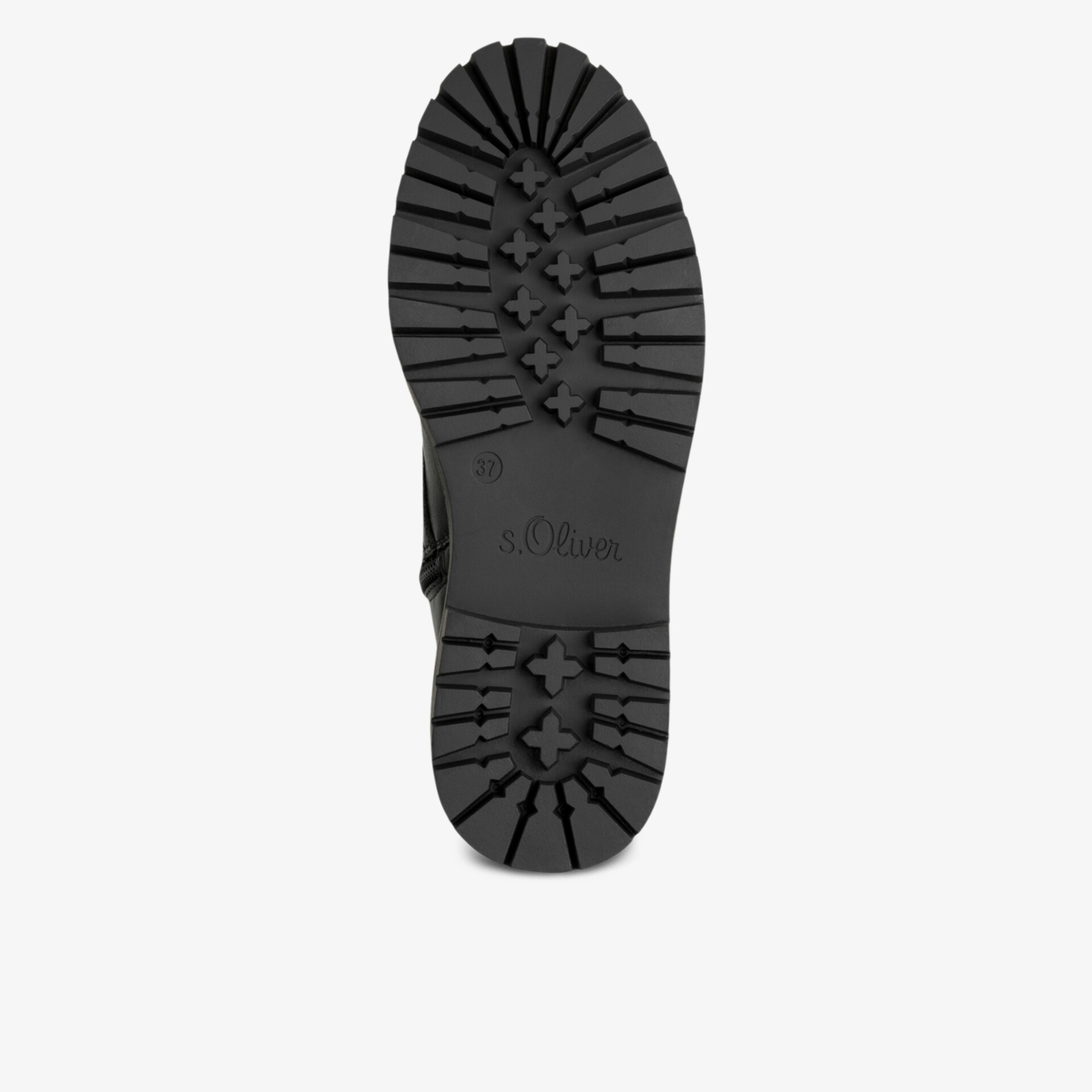 s.Oliver Damen Schnürstiefeletten schwarz