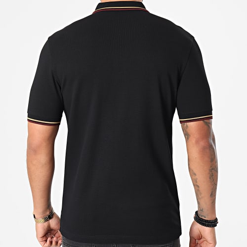 Polo Manches Courtes Twin Tipped M3600 Noir