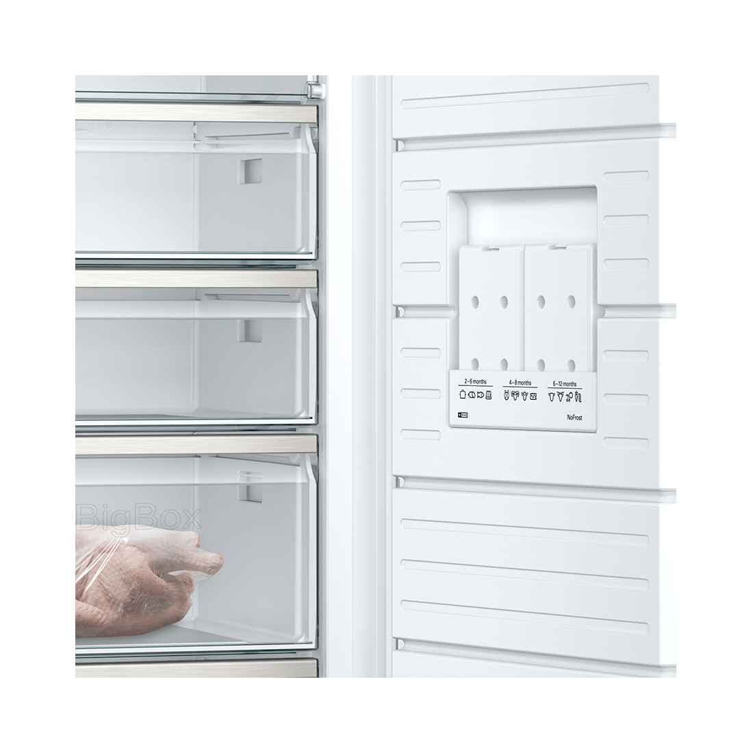 Siemens GS54NAWCV Gefrierschrank 328 Liter, NoFrost