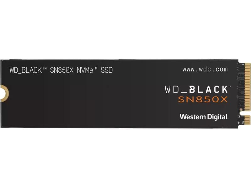 WD Black SSD SN850X Gaming M.2 2280 NVMe 4000 GB High-Performance NVMe M.2 interne Gaming SSD