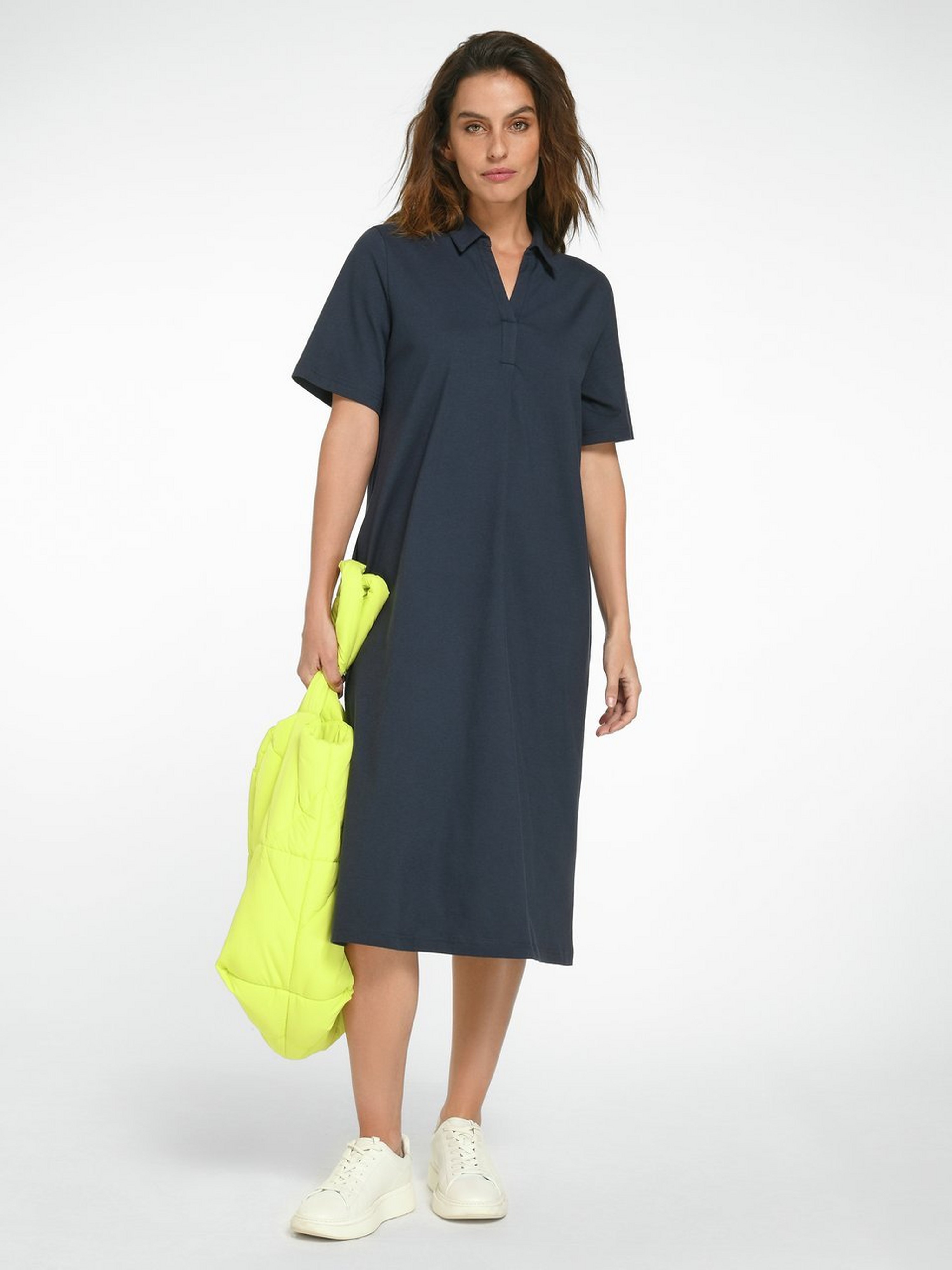 Jerseykleid mit 1/2-Arm