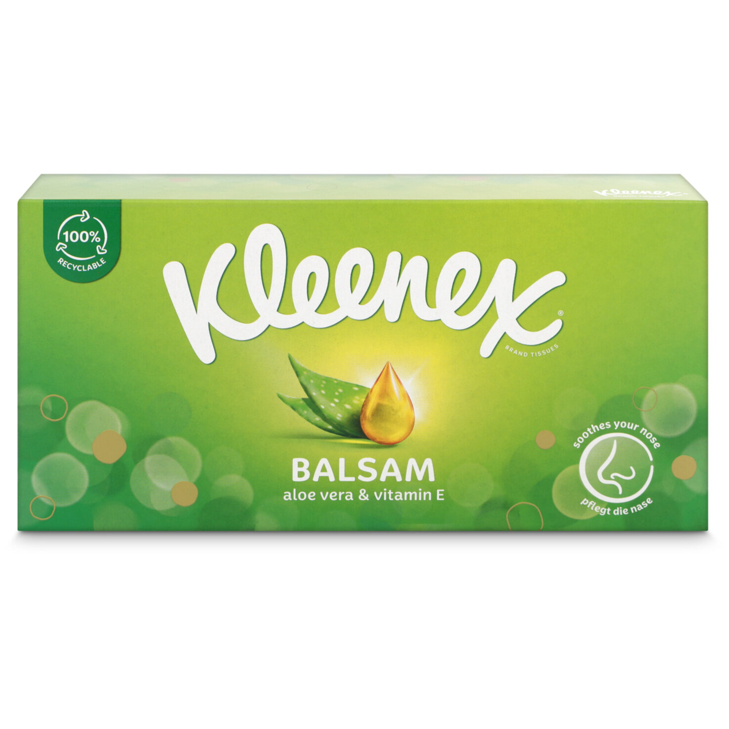 Kleenex Balsam Taschentücher Box, 1x56 Stück