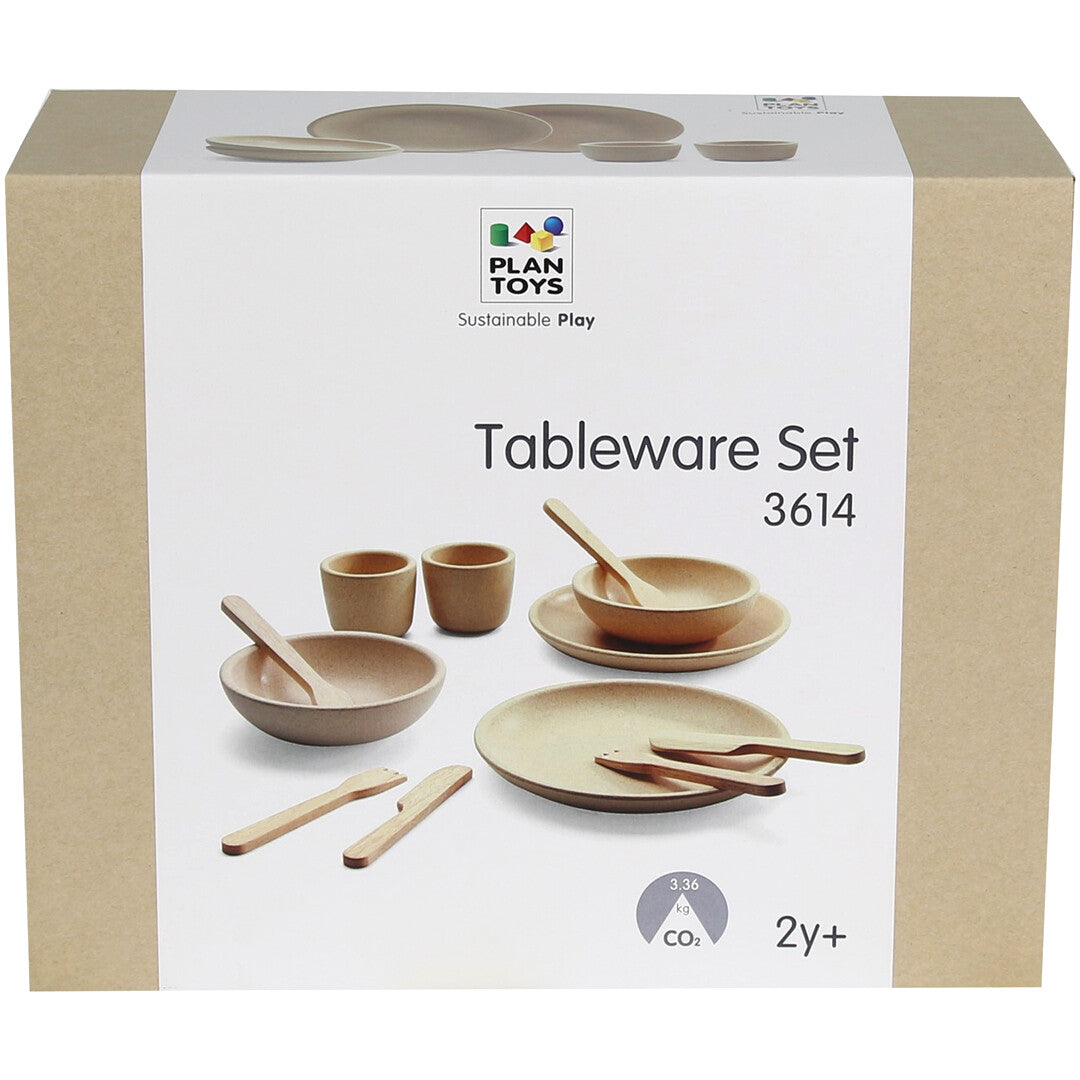 Plan toys speelservies - 12st