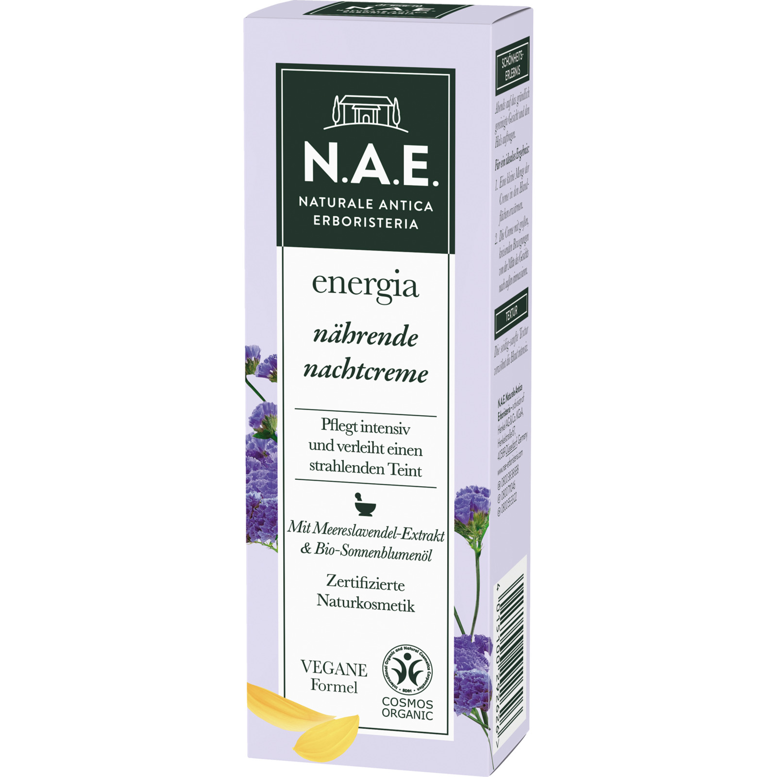 N.A.E. Nährende Nachtcreme Energia 50 ml