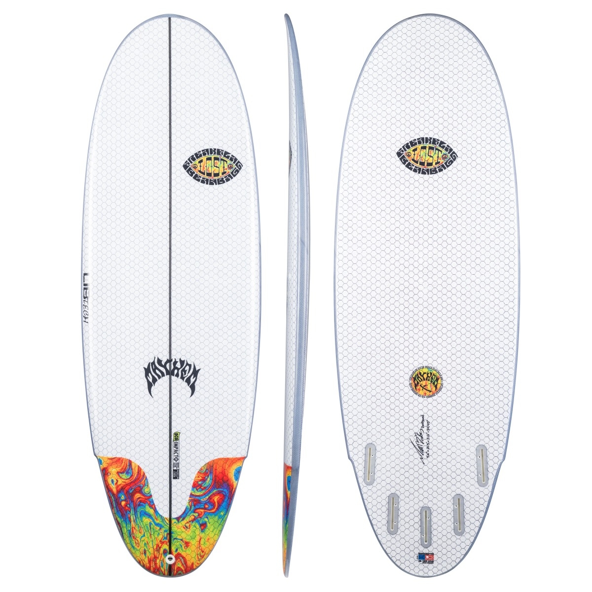 Lib Tech Lost Freak Flag Bean Bag - 5'6 x 21.5