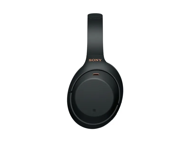 Sony WH-1000XM4 - Hovedtelefoner med mik. - fuld størrelse - Bluetooth - trådløs, kablet - NFC - aktiv støjfjerning - 3,5 mm jackstik - sort