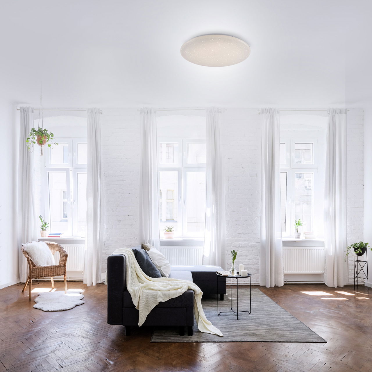 Just Light Deckenleuchte LOLASMART-URANUS