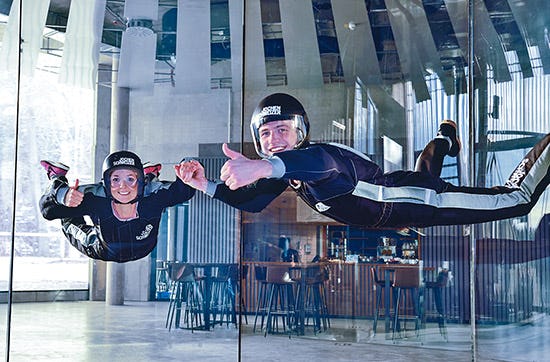Bodyflying in München als Geschenkidee