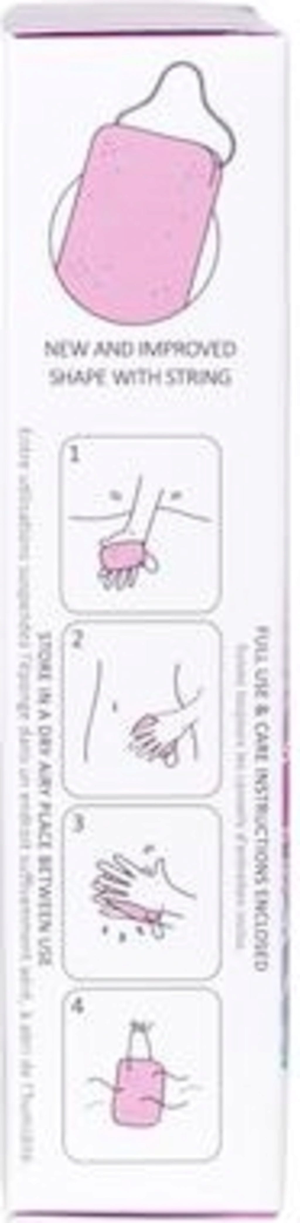 The Konjac Sponge Company  Mandala Konjac Body Sponge Aloe Vera