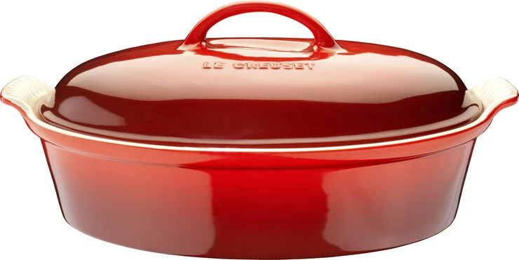 Le Creuset Oval stegeso 36 cm, Cerise Cerise