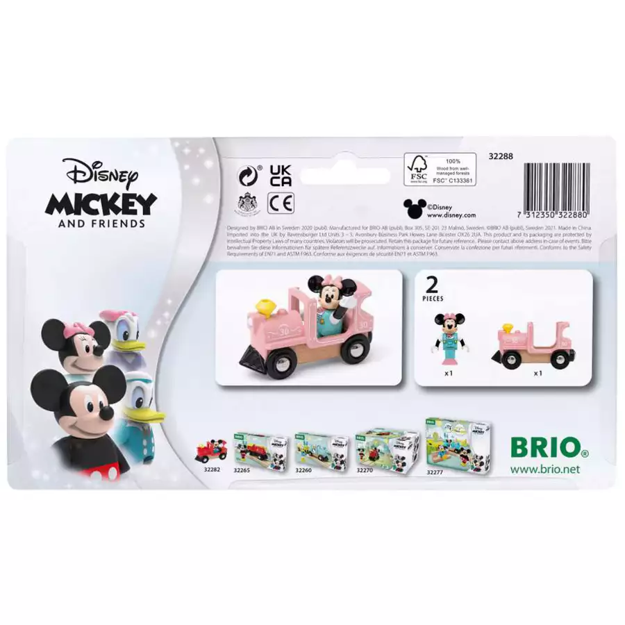 BRIO Minnie Maus Lokomotive