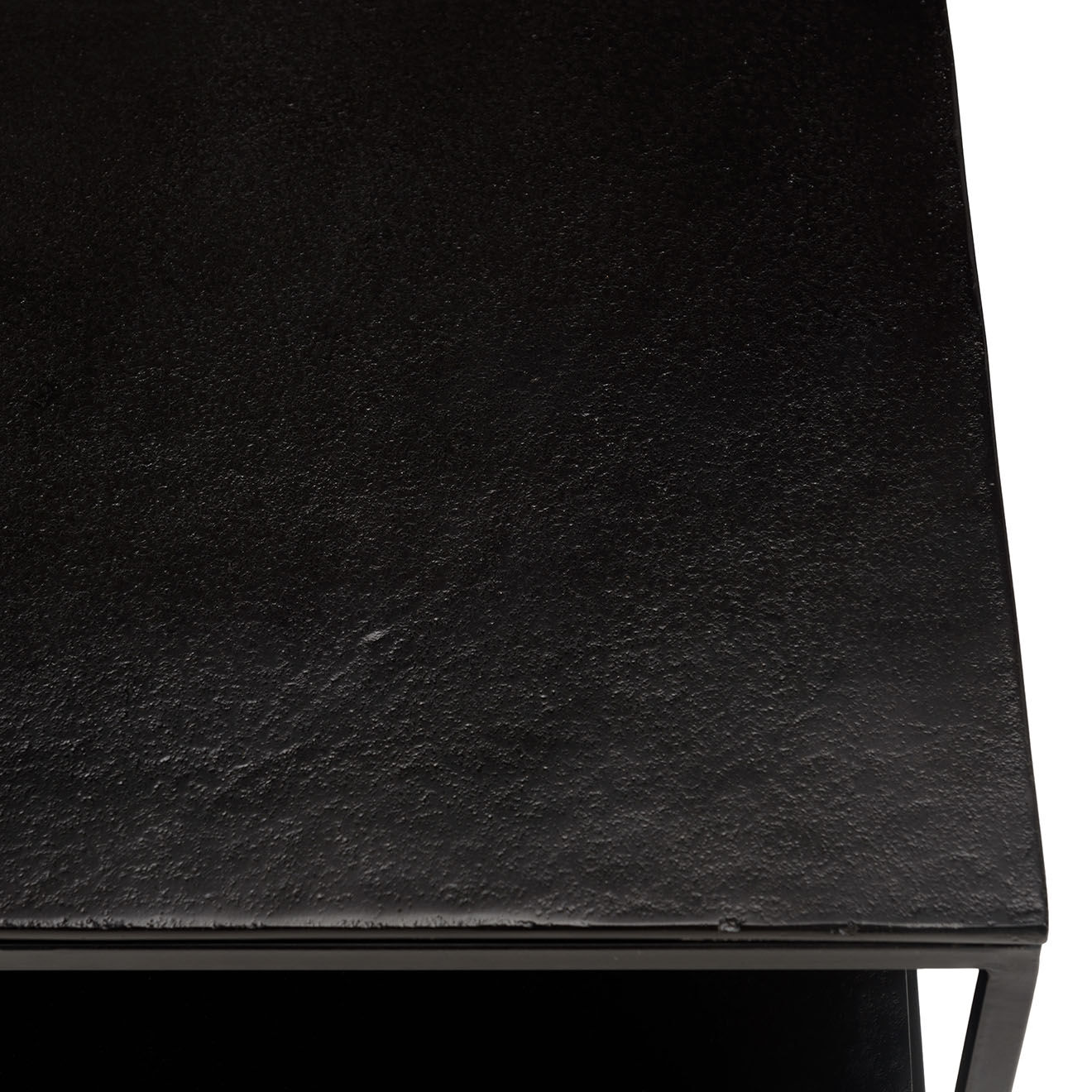 Macabane Table basse Jonas noire - 80x80x39.5 cm