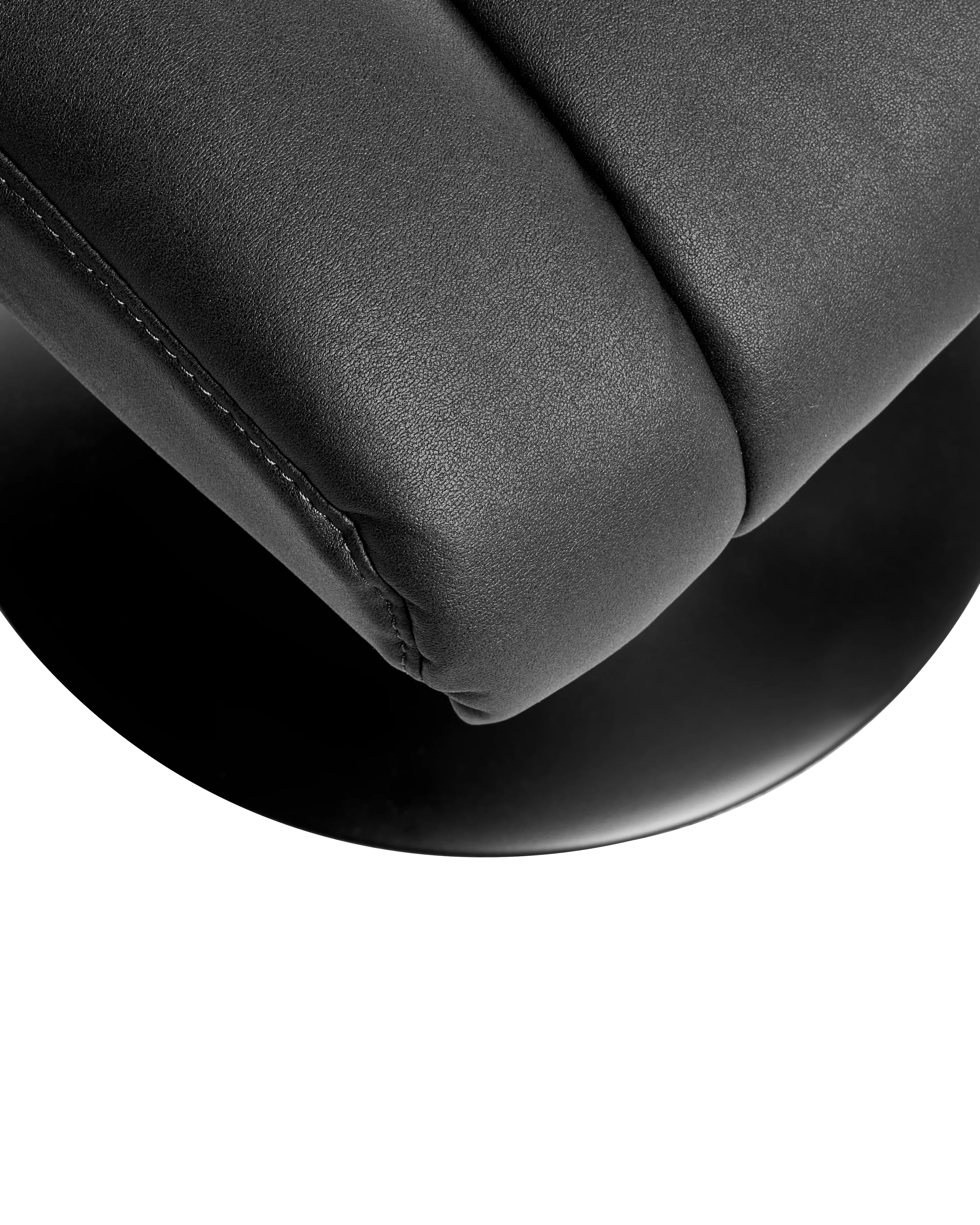 Relaxfauteuil APATE Kunstleer Zwart