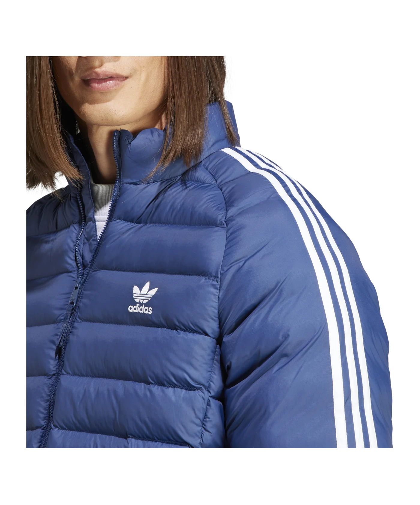 adidas Originals Stand Insulated Jacke Blau Weiss
