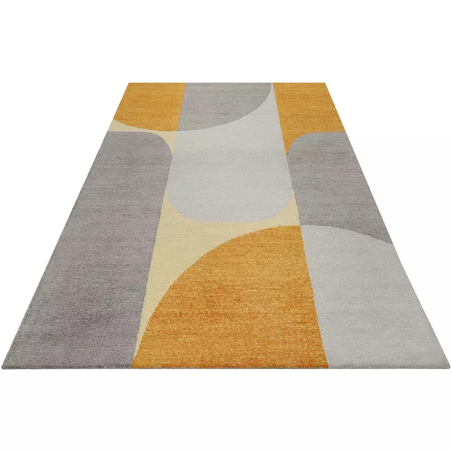 Esprit Kurzflorteppich Backup gelb