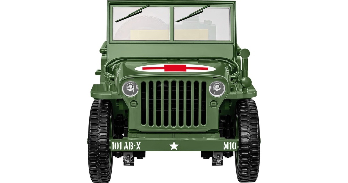 COBIHistorical Collection - Willys MB Medical Constructiespeelgoed  (Schaal 1:12)