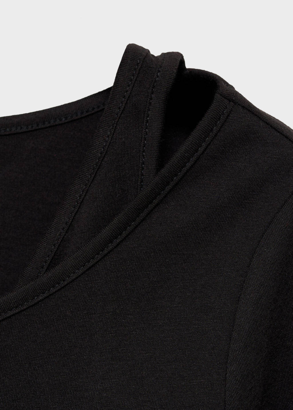 MANGO TEEN longsleeve zwart