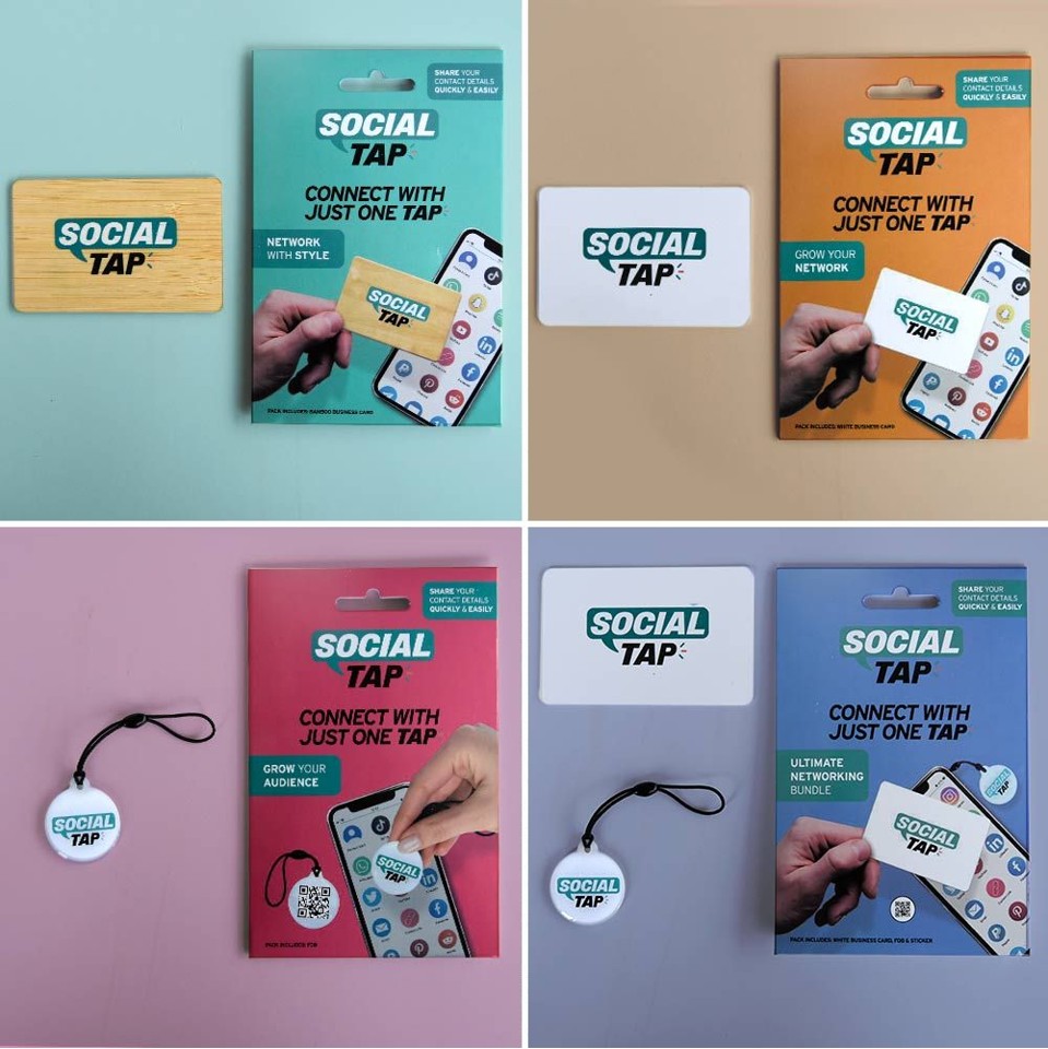 Social Taps - Bamboo Card