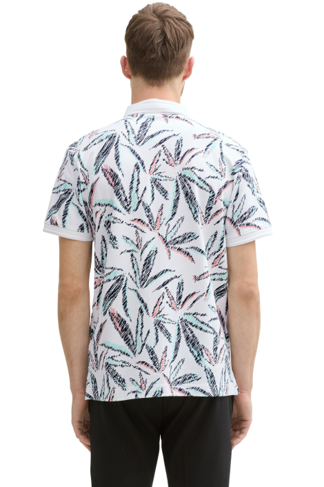 Tom Tailor witte heren polo