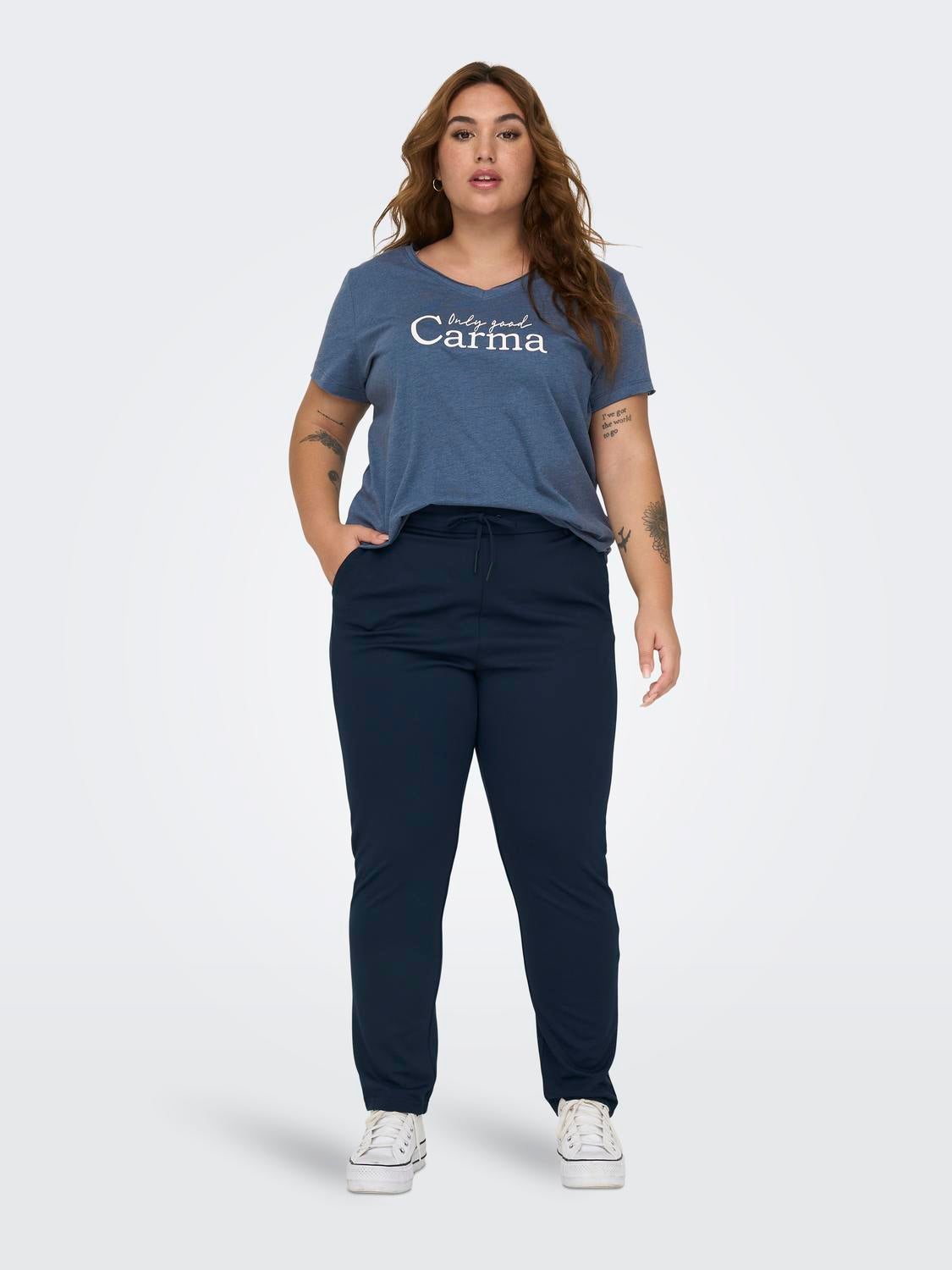 CARGOLDTRASH Mittlere Taille Normal geschnitten Hose Night Sky
