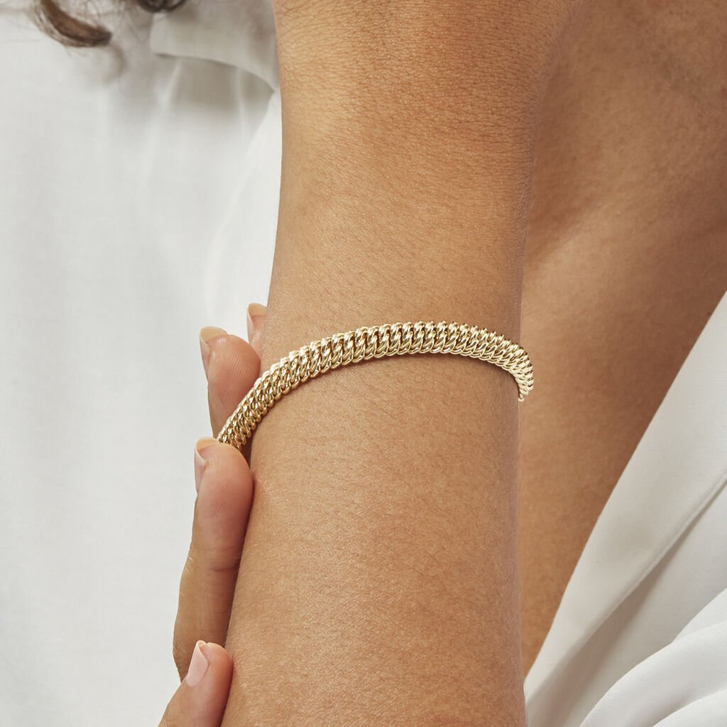 Bracelet Jimmy Maille Americaine Or Jaune