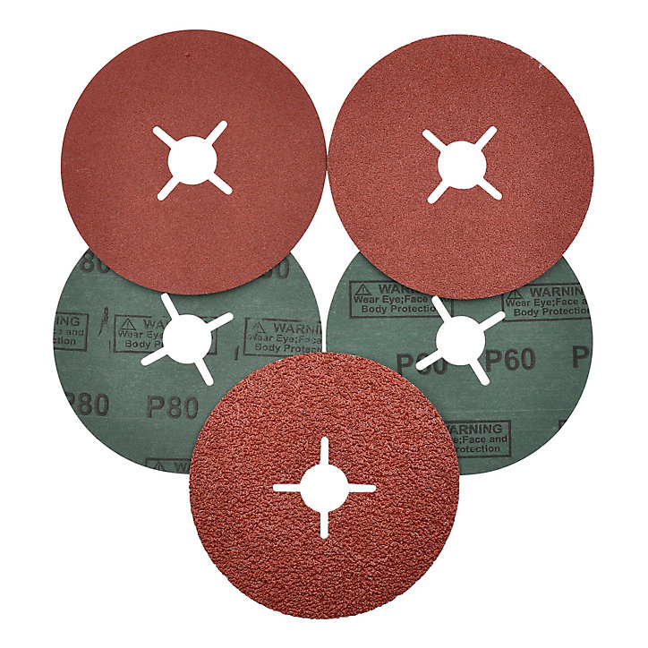 Disque abrasif Universal support meuleuse, ø125 mm - 5 pièces