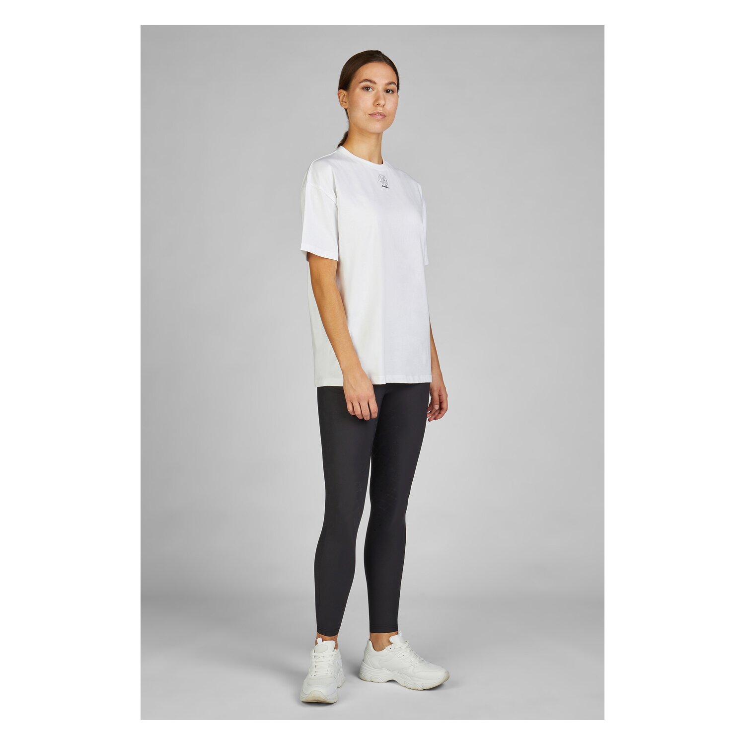 ESKADRON Dynamic T-Shirt Oversized  - white