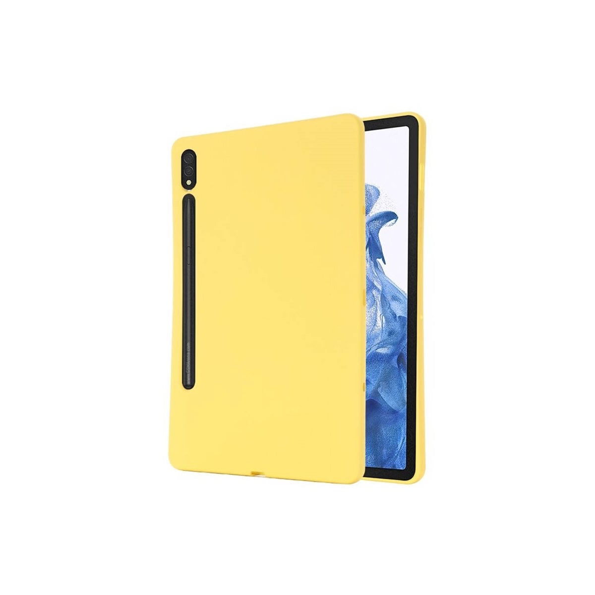 Liquid silikondeksel Samsung Galaxy Tab S7 11.0 (2020) - Gul