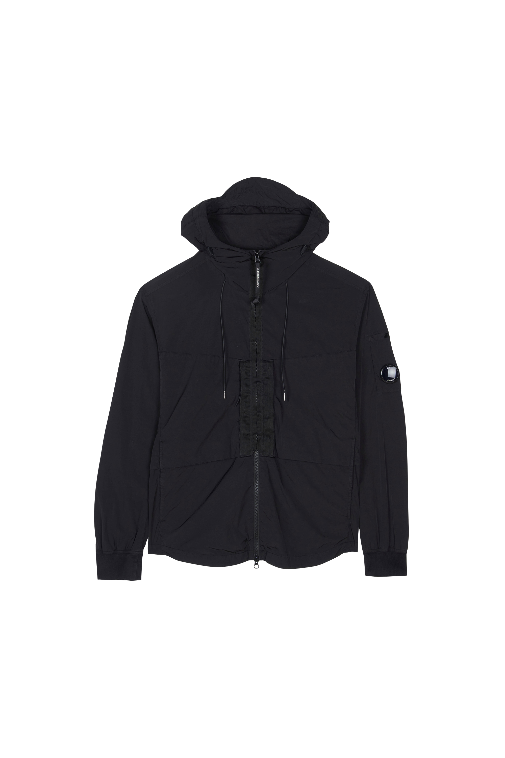 C.P. COMPANY Veste CHROME-R HOODED OVERSHIRT Noir