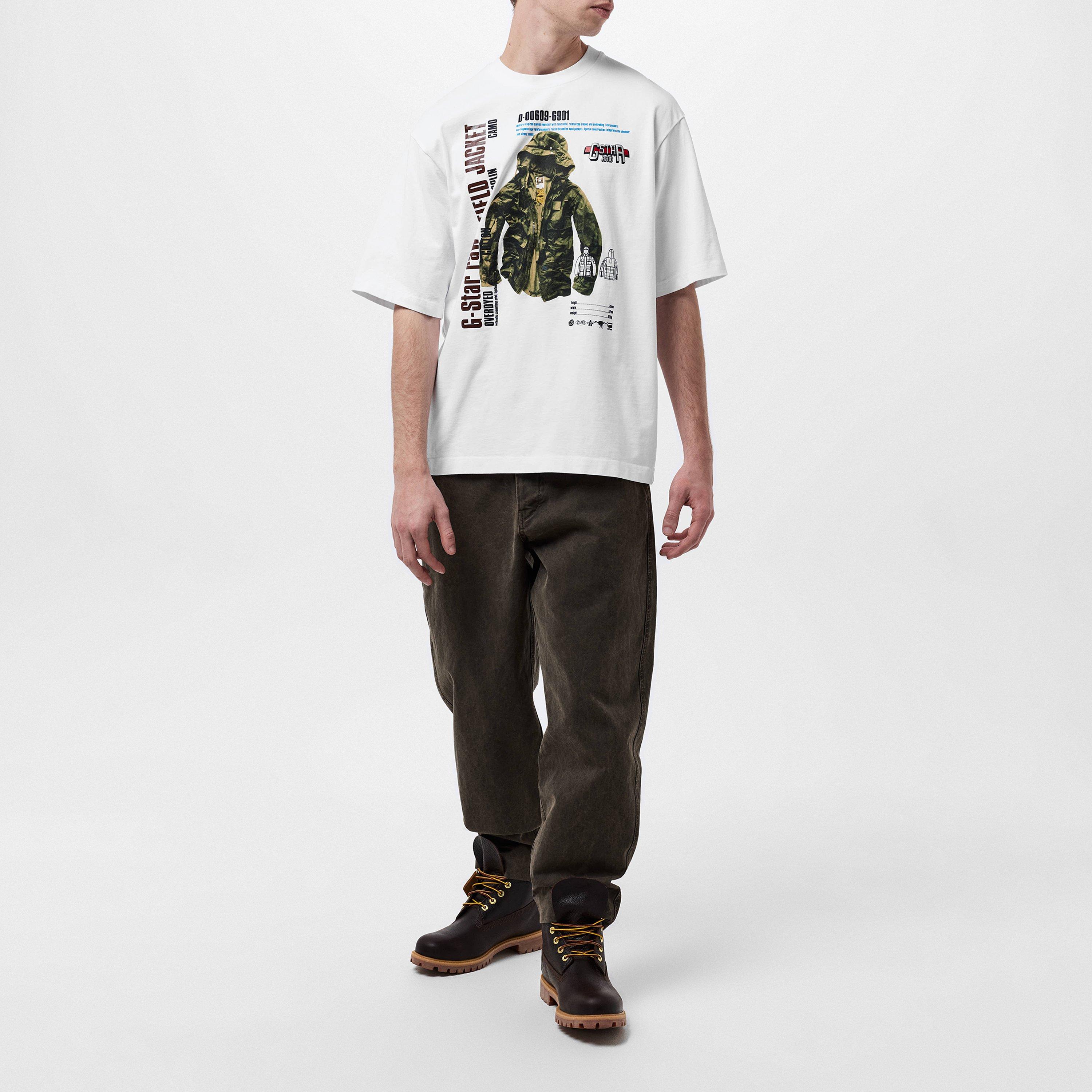 G Star Modelkit Print Boxy T Shirt