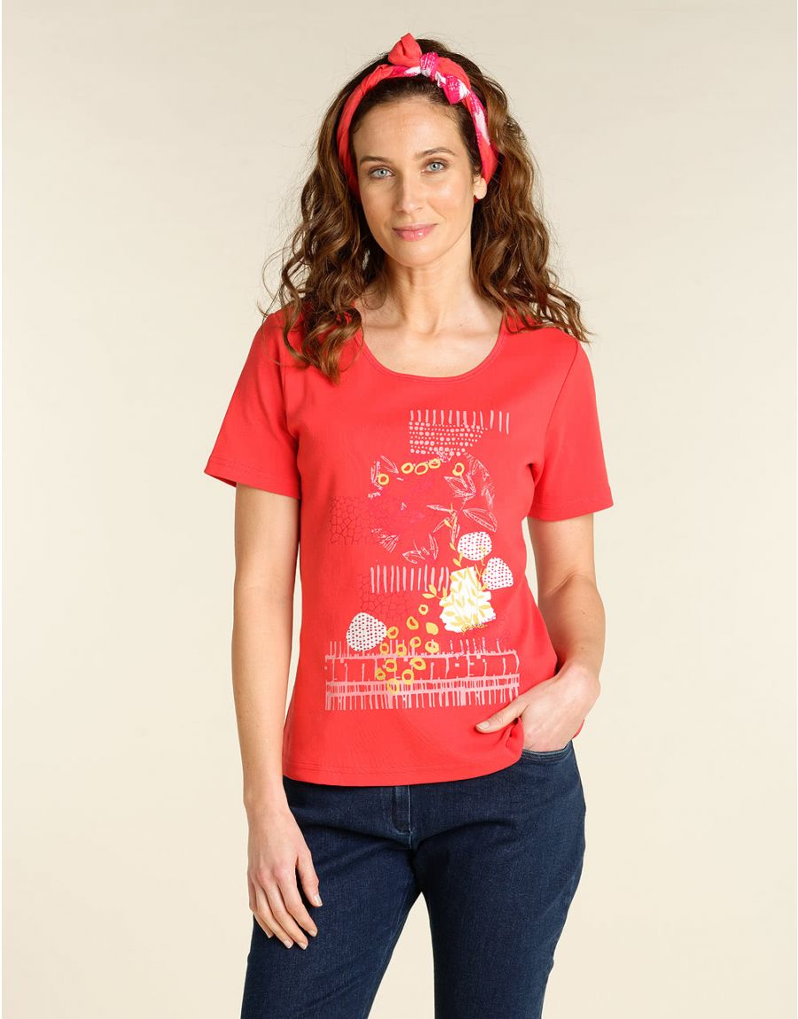 T-shirt corail coton BIO
