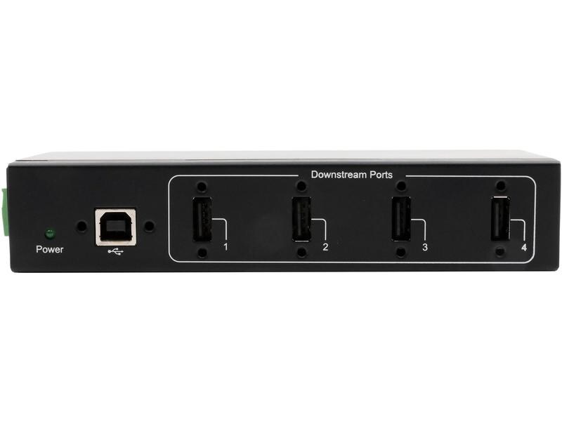Exsys USB-Hub EX-11214HMVS Universalladegerät mit 4 Ports