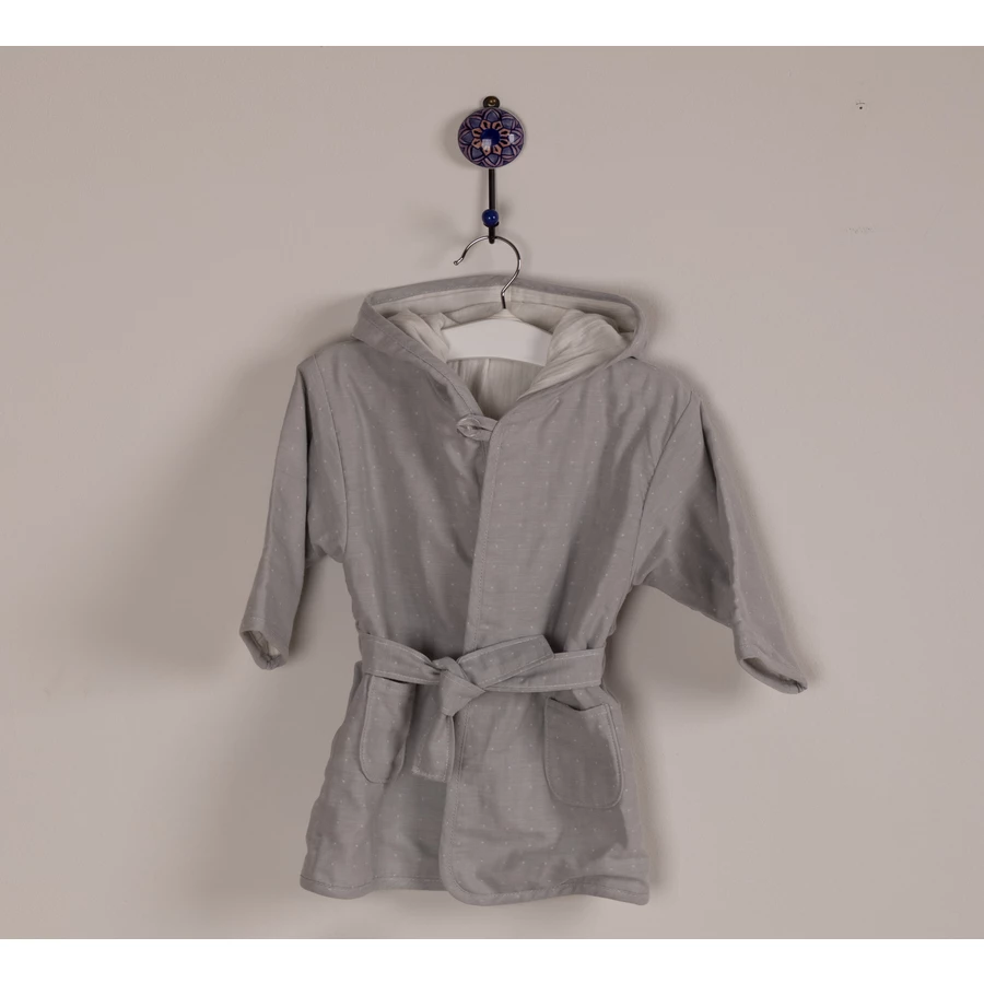 Be Be 's Collection Bademantel grau