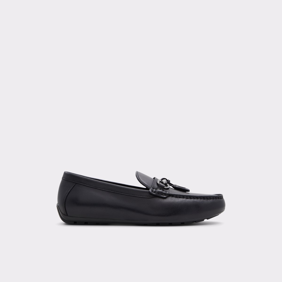 Victorflex Black Leather Smooth Men Casual Shoes
