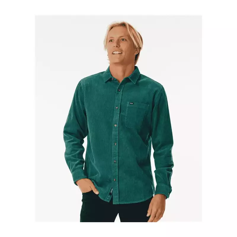 Chemise RIPCURL State Cord L/S Shirt Washed Green M