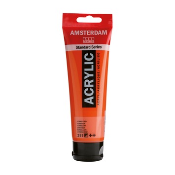 Amsterdam verf acrylverf vermiljoen 120 ml