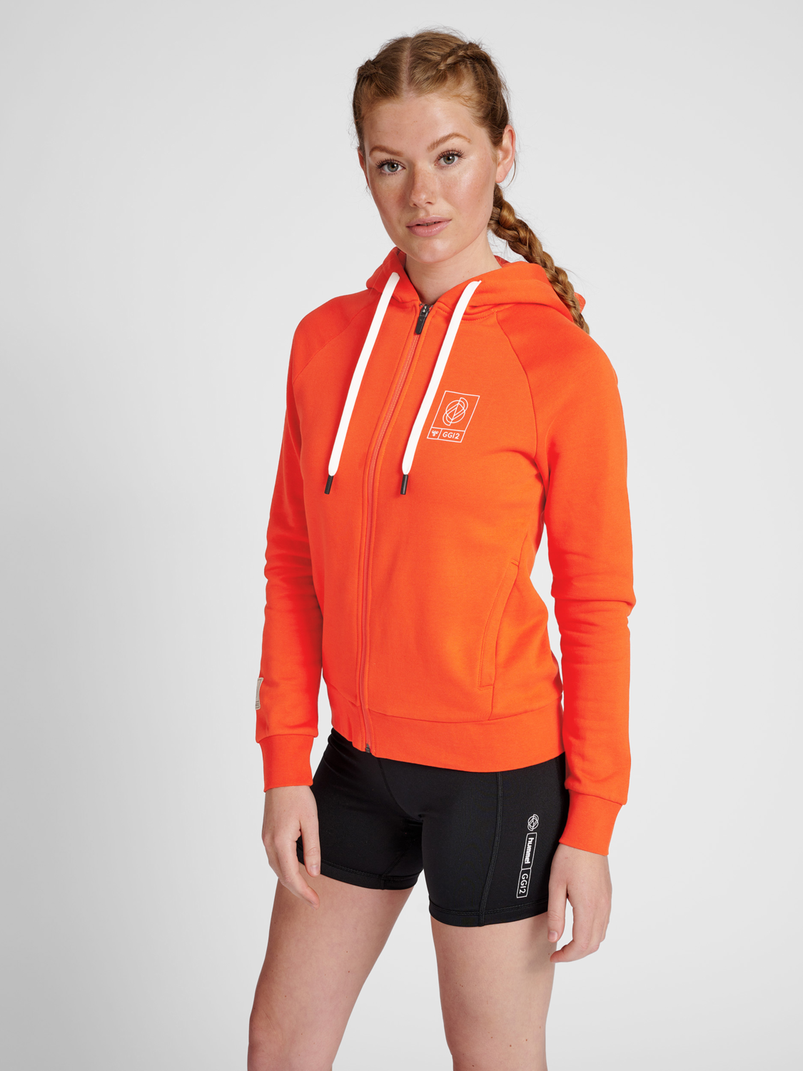 hmlGG12 SWEAT ZIP HOODIE WOMAN