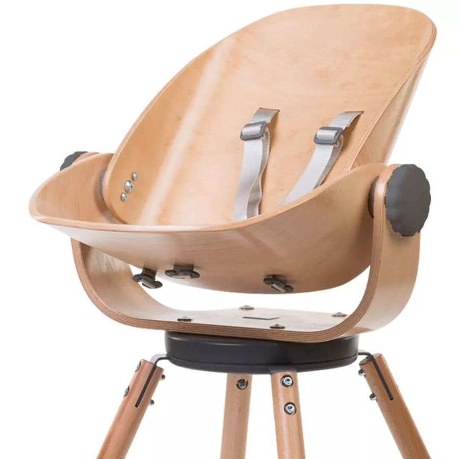 CHILDHOME Newborn Sitz Evolu natur  grau