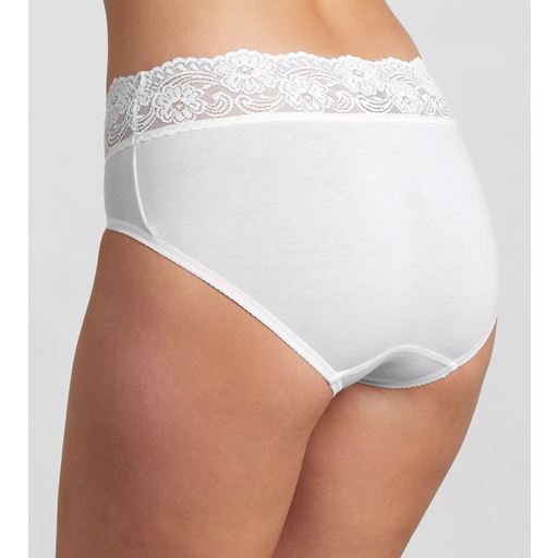 Sloggi Romance Midi-trusser, White, 46